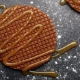 thumbnail image 3 of Le Chic Patissier Original Stroopwafels Toasted Waffles Filled with Caramel, 44.4oz Box (40 Waffles Total) Holiday Snacks Coffee Gourmet Vintage Gift, 3 of 7
