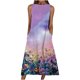 thumbnail image 1 of Vestido largo suelto sin mangas con bolsillo estampado informal de verano para mujer a la moda Fridja  hjkh5197, 1 of 8