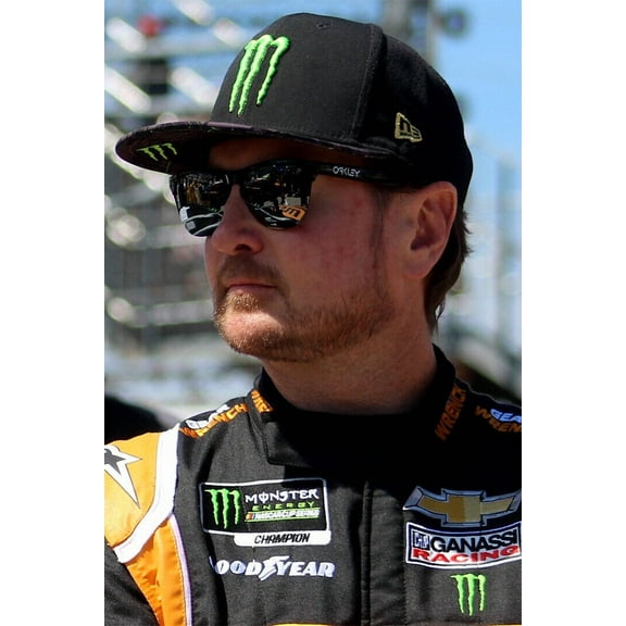 Kurt Busch Racing Car Driver Wall Poster - 12x18 Inch Laminated Poster - Stunning Detail and Bold Colors