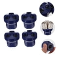 thumbnail image 4 of FENGGUIQU 4Pcs Aluminum Air Compressor Splitter for Air Distribution and Efficient Operation 1.4X1.4X1.2in, 4 of 8
