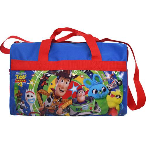 Toy Story 4 600D Polyester Duffle Bag with printed PVC Side Panels