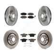 thumbnail image 1 of CMX Front Rear Disc Brake Rotors and Ceramic Pads Kit for Car Audi Q3 Volkswagen Golf R Arteon S3 A3 Quattro K8C-100741, 1 of 11