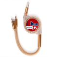 thumbnail image 1 of Estados Unidos el burro emblema demócrata Cable de carga telescópico múltiples USB tres en uno, 1 of 3