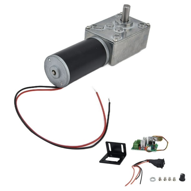 Motor Engraneado De 12 V, Motor Con Engranaje De 12 V, Mini Velocidad De Reducción De Velocidad Motorización De Turbos Piezas De Maquinaria Con Eje De 8 Mm 5840-31y, Turbos