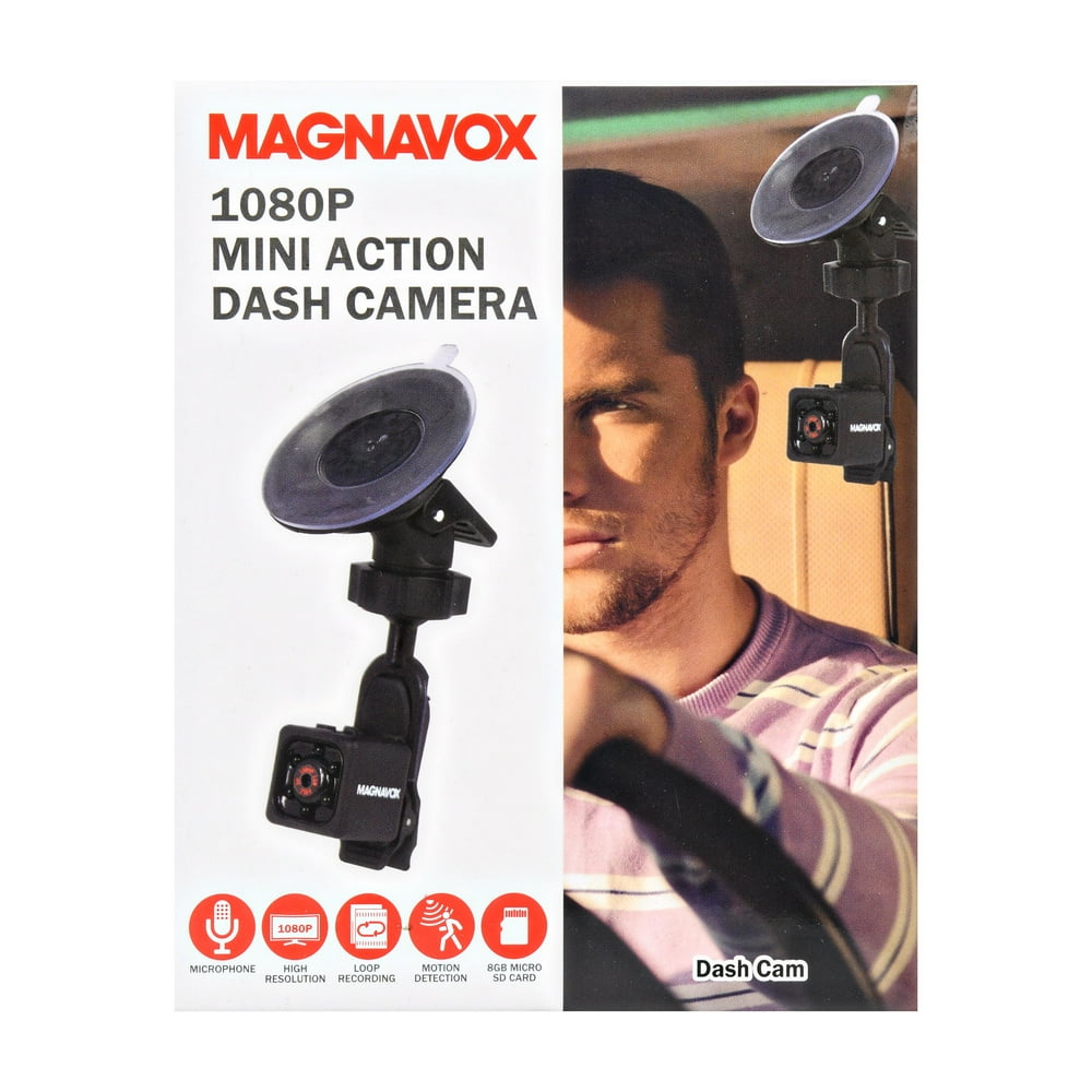 Magnavox Mini Action Camera 1080p Video Record