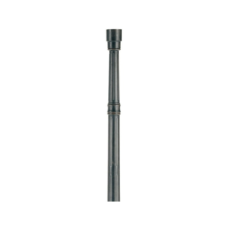 John Timberland Traditional Post Light Pole and Cap Base Classic Bronze 76 3/4 John Timberland Traditional Post Light Pole and Cap Base Classic Bronze 76 3/4