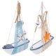 thumbnail image 5 of 2 adornos de velero para escritorio, decoración de velero de madera, decoración de oficina, 5 of 6