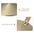 thumbnail image 3 of Placa Difusora de Calor para Estufa de Gas de 11 Pulgadas con Mango Desmontable, Oro Rosa, 3 of 4