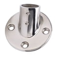 thumbnail image 4 of Base Ronde pour Main Courante de Bateau, Raccord de Base Ronde en Acier Inoxydable 316 pour Tube de 25mm/1 Po, 4 of 7