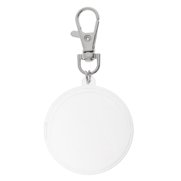 Monedero Lvero Zulema 40mm Acrílico Llavero para mujer