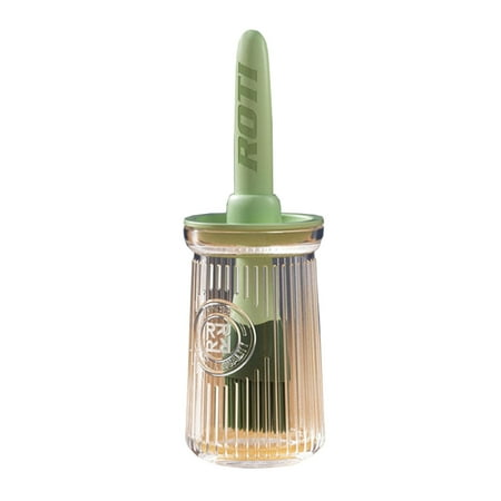 

Hanyhaptoil Brush with Bottle Olive Oil Dispenser Bottle with Silicone Brush 2 in 1 Silicone Measuring Oil Dispenser Bottle for Kitchen Cooking Frying Baking Bbq Pancake Air Fryer 200Ml (Green)