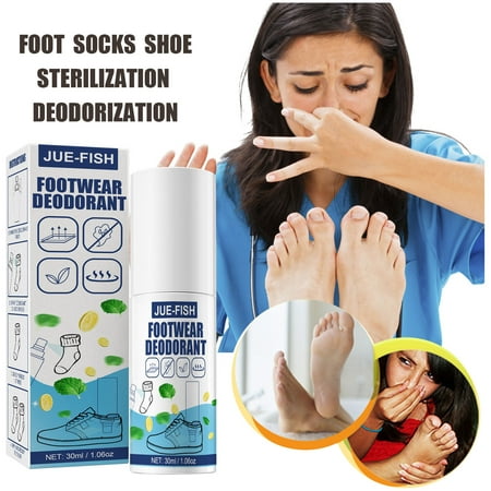 

Rong Yun Footwear Deodorant Shoe Deodorizer Spray Foot Spray Odor Eliminator Spray Shoe Odor Eliminator Shoe Freshener 30ML(Buy 2 Get 1 Free)