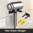 thumbnail image 4 of Poseedor Soporte para secador de pelo, baño, Hotel, B amp;B, secador de pelo para el hogar, estante colgante, estante para baño, 4 of 6