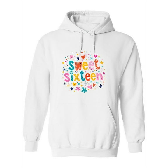 Sweet 6teen Hoodie Women -Image by Shutterstock, Female Large