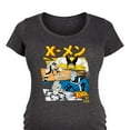 thumbnail image 3 of Marvel X-Men - Kanji Stacked - Maternity Scoop Neck Graphic T-Shirt, 3 of 5