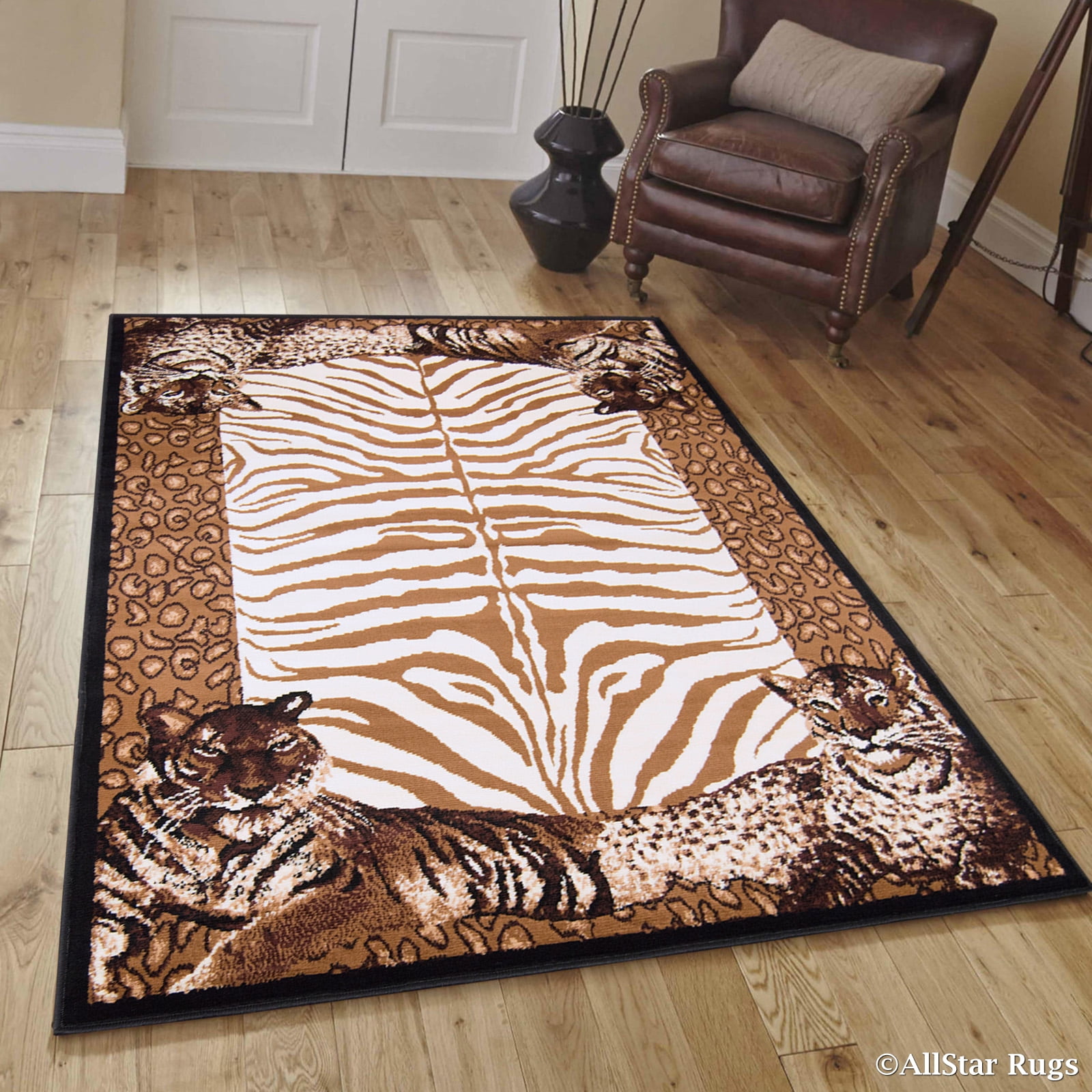 Allstar Berber Woven High Quality Rug, Raw Natural Animal Skin Design