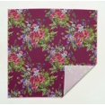 thumbnail image 6 of "S4Sassy Pink Leaves & Peony Floral Tea Party Table Linen Printed Washable Napkins Set 18 x 18""(Pack of 6)", 6 of 8