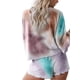 thumbnail image 2 of SAYOO Conjunto de pijamas de teñido de Mujeres pijamas de servicio doméstico de Mujeres 2 conjuntos PJ SAYOO  moda, 2 of 4