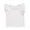 01-Blanc, variante sur Chemises pour Fillettes, Blouse à Manches à Volants pour Bébés Filles, T-Shirts Basiques en Coton, Hauts Mignons