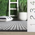 thumbnail image 4 of SAFAVIEH Terrace Bayon Geometric Indoor/Outdoor Area Rug, Black/White, 5'3" x 7'6", 4 of 11