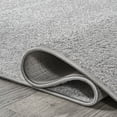 thumbnail image 4 of JONATHAN Y SUPERSOFT 7' Square Area Rug, Haze - Light Gray, SEU100K-7SQ, 4 of 7