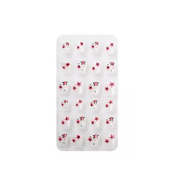 1 Juego de envolturas navideñas para uñas, prensa en las uñas para niños, calcomanías artísticas para los dedos de los pies, herramienta de Pinceles de maquillaje y herramientas PNT-16-01 Qarigey CE011468-01