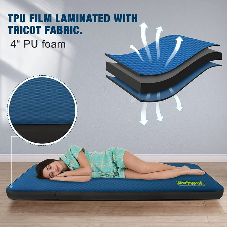 Qomotop Ultra Thick SelfInflating Camping Mattress, Ultra, 48 OFF