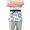 Happy Cartoon Sharks, variant on Monkeys on Branches with Flowers Server Apron with 3 Pockets Waterproof Waitress Waist Short Apron for Man Woman 12 Inches