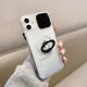 thumbnail image 1 of Funda transparente con gradiente de protección para cámara deslizante para iPhone 14 13 12 11 Pro Max XS X XR 8 7 Plus, funda transparente con soporte para anillo Tan Jianjun unisex, 1 of 2