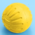 thumbnail image 2 of 1 pelota de goma EVA para perros, juguete interactivo resistente a las mordeduras (amarilla)., 2 of 10