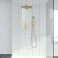 thumbnail image 2 of Kichae 10"Rain Shower Head with Handheld Wall Mount Gold Shower System High Pressure Balance Valve, 2 of 6