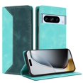 thumbnail image 2 of Phone Case for Google Pixel 8 Pro FOXDOCK Premium Leather,Creative Dual-Color Cover with Card Slot,Shockproof, 2 of 7