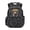 Black Leopard Print Pattern, variant on Canada Soccer 17 Inch School Bookbags with Lightweight Multi Pocket, Water Repellent Toddler Bookbag for Travel and Back to School