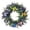 1-A5, variant on Halloween Thanksgiving Candle Ring Wreath,Artificial Maple Leaf Pumpkin Centerpiece for Table Front Door Wall Indoor Outdoor Fall Holiday Decoration