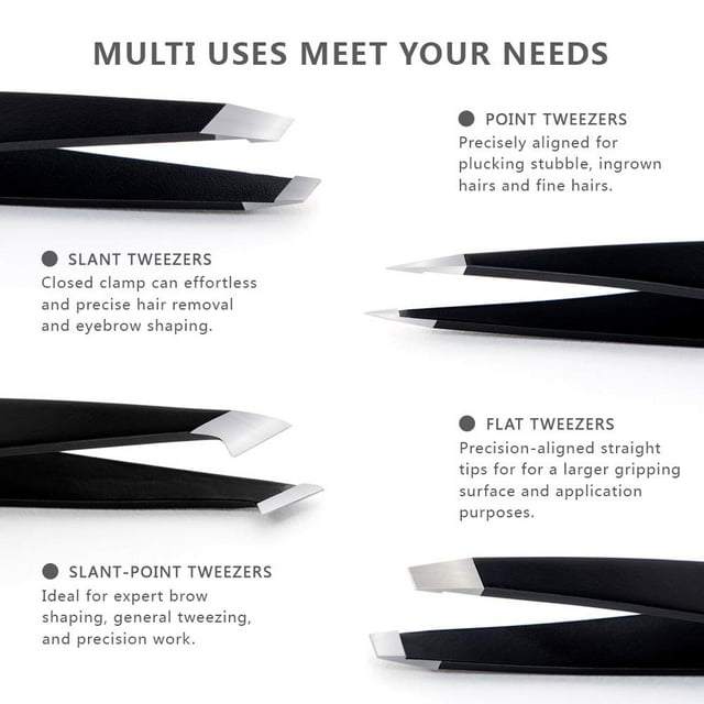 Pinces pour Sourcils, Pinces à Épiler pour Sourcils