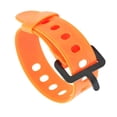 thumbnail image 2 of koolsoo Cable Tie Rubber Adjustable Elastic Rope for Luggage Cargo Riding Motorcycle Orange 30cm, 2 of 9
