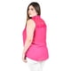 thumbnail image 3 of Blusa transparente con detalles de encaje Roman Fashion /Tallas Extras, 202 (Fiusha) fucsia 40, 3 of 5