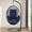 Navy Blue, variant on Modern Egg Chair Cushio Thickened Hanging Basket Swing Cushion Navy Blue