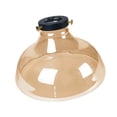 thumbnail image 4 of Serenable Glass Lamp Shade Light Cover Diameter 9.57inch Resistant to High Temperature Lighting Accessories Home Decoration for E27/E26 Brown, 4 of 9