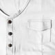 thumbnail image 5 of Camiseta de manga corta con cuello en V y hebilla para hombre, tallas grandes, informal para el verano - Prenda con bolsillo para el trabajo, citas o uso diario, 5 of 6