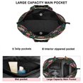 thumbnail image 3 of Colorful Halloween Pumpkins Travel Tote Bags for Women Carry On,Large Weekender Bags for Women Travel,Multi Functional Duffle Bag for Work,Shopping,Sports, 3 of 5