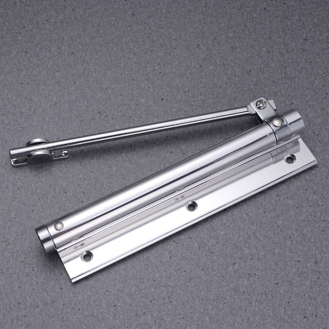 RENACLIPY 1Set Silver Rectangular Door Closer for Home Use with Automatic Closing and Soft Close Feature