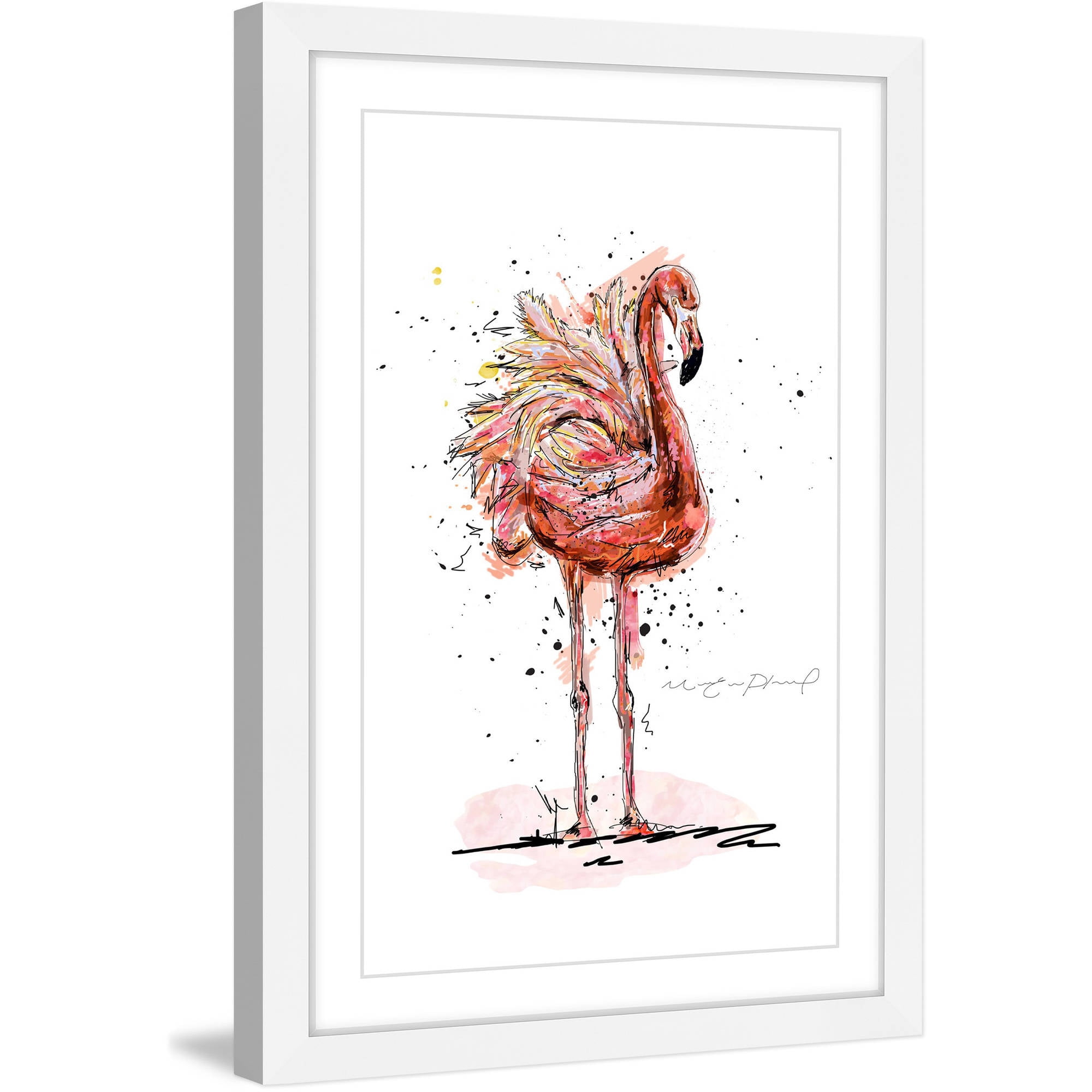 Marmont Hill "Flamand" by Marie-Eve Pharand Framed Painting Print