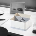 thumbnail image 4 of simhoa Homyl Home Storage Box Plastic Desktop Organizer Snack Toy Box Pen Pencil Holder Grey, 4 of 8