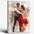thumbnail image 1 of Arte Mural: Pareja Bailando con Traje Mexicano, Decoración para Hogar y Espacios, 1 of 7