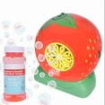 thumbnail image 2 of Play Day Strawberry Bubble Blower with 4oz Scented Bubble Solution, 2 of 3