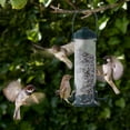thumbnail image 3 of Squirrel Proof Finch Feeder With Clear Shell, Weatherproof Tube Feeder For Outdoor Use Attracting Various Birds (2Pieces), 3 of 5