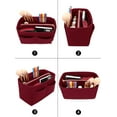 thumbnail image 4 of CAILDANL Felt Purse Bag Organizer Insert with zipper Bag Tote Shaper Fit Speedy Neverful PM MM, 4 of 6