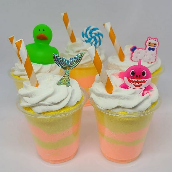 Mango Mandarin Bubbling Bath Smoothie Shot by Sassy Bubbles