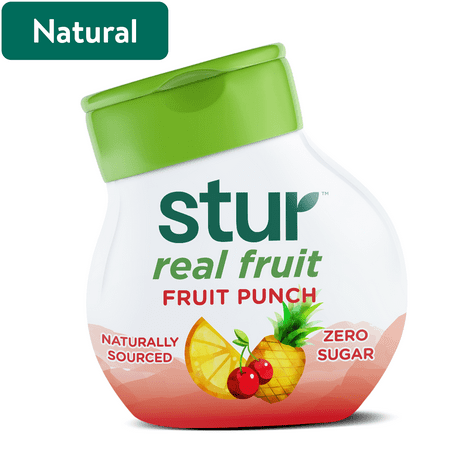 Stur Fruit Punch Drink Mix, Liquid Water Enhancer, Sugar-Free, 1.62oz